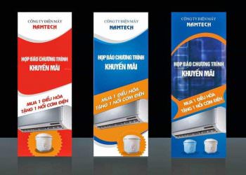 Thiết Kế Băng Rôn, Baner, Phướn, Cờ Đuôi Nheo