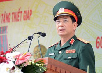 Binh Chủng Tăng Thiết Giáp Đón Nhận Huân Chương Quân Công Hạng Ba