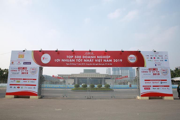 LỄ CÔNG BỐ TOP 500 DOANH NGHIỆP LỢI NHUẬN TỐT NHẤT VIỆT NAM 2019 Lễ Công Bố Top 500 Doanh Nghiệp Lợi Nhuận Tốt Nhất Việt Nam 2019