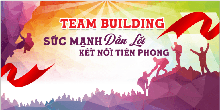 Mẫu Backdrop Team Building Vector, Psd Đẹp