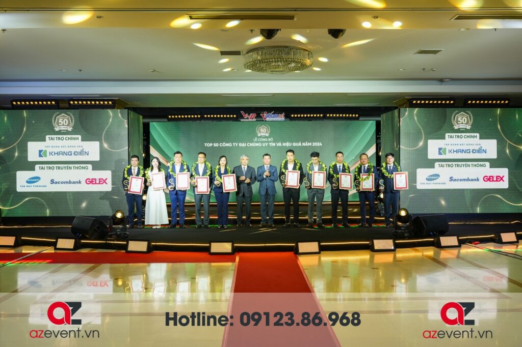 Lễ Công Bố Top 50 Công Ty Đại Chúng Uy Tín Và Hiệu Quả Năm 2024