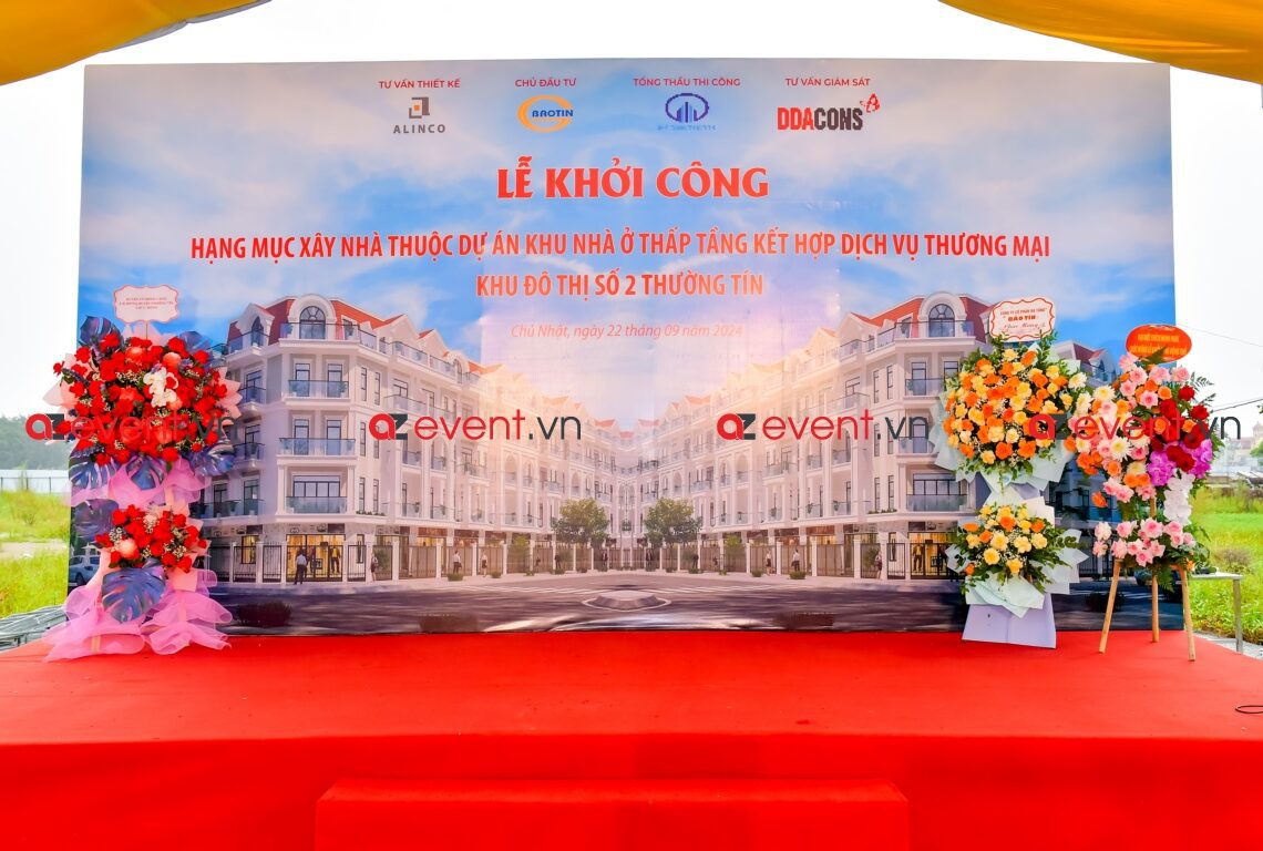 Lễ Khởi Công Dự Án Khu Nhà Ở Thấp Tầng Kết Hợp Dịch Vụ Thương Mại Khu Đô Thị Số 2 Thường Tín