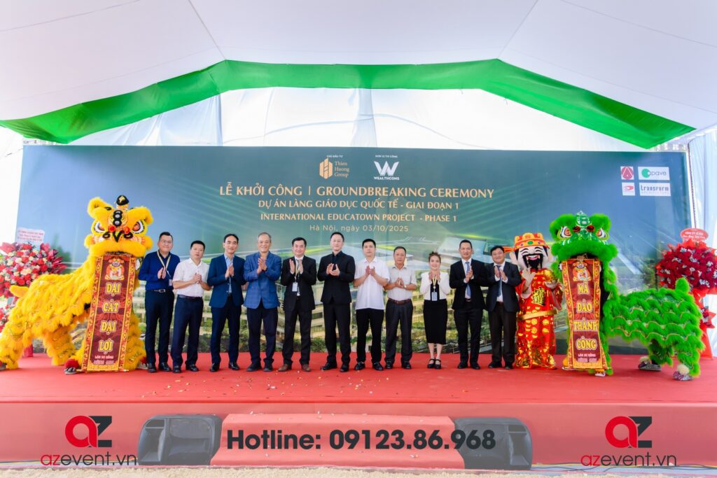 Lễ Khởi Công Dự Án Làng Giáo Dục Quốc Tế - Giai Đoạn 1