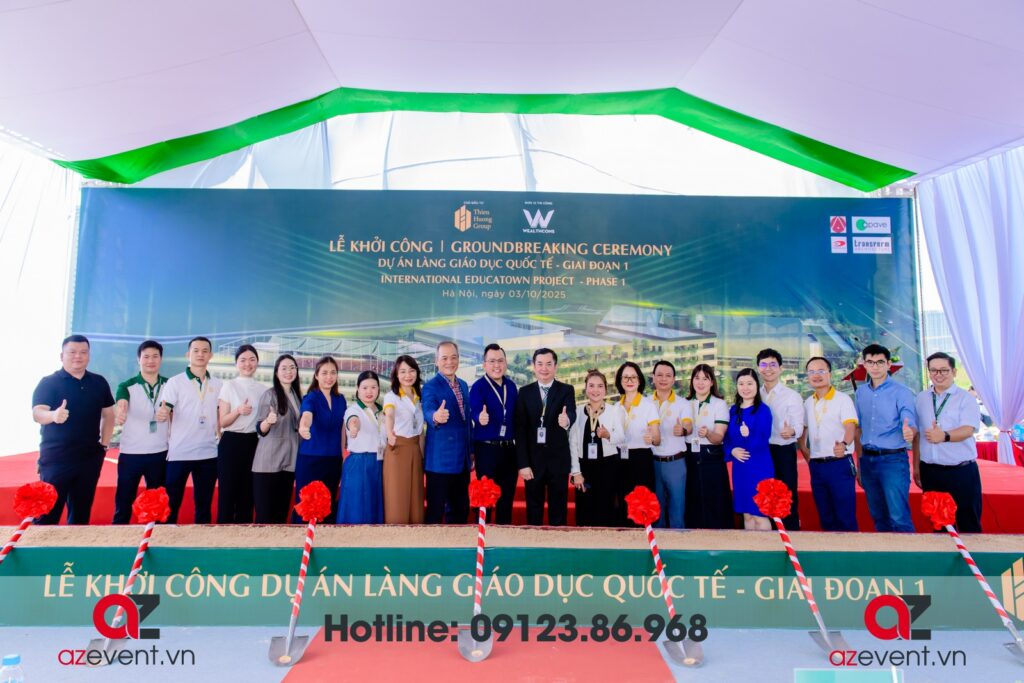 Lễ Khởi Công Dự Án Làng Giáo Dục Quốc Tế - Giai Đoạn 1