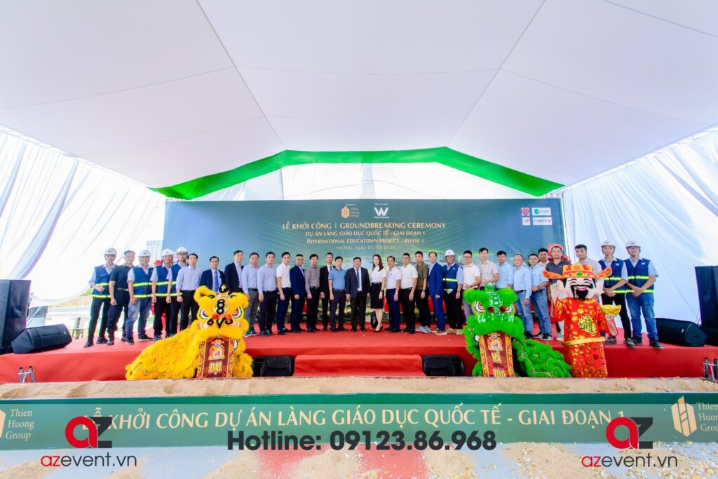 Lễ Khởi Công Dự Án Làng Giáo Dục Quốc Tế - Giai Đoạn 1
