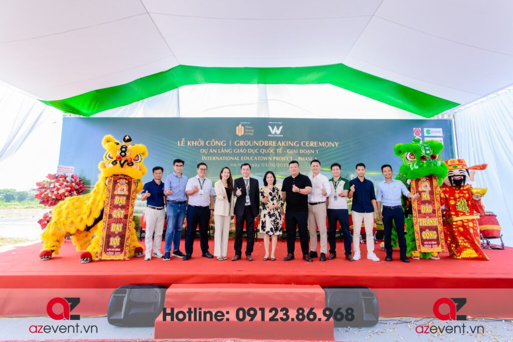 Lễ Khởi Công Dự Án Làng Giáo Dục Quốc Tế - Giai Đoạn 1