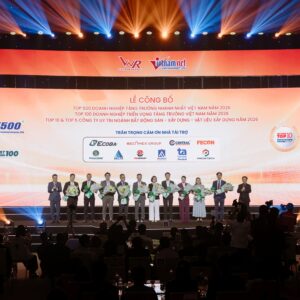 Lễ Công Bố Top 500 Doanh Nghiệp Tăng Trưởng Nhanh Nhất Việt Nam Năm 2026