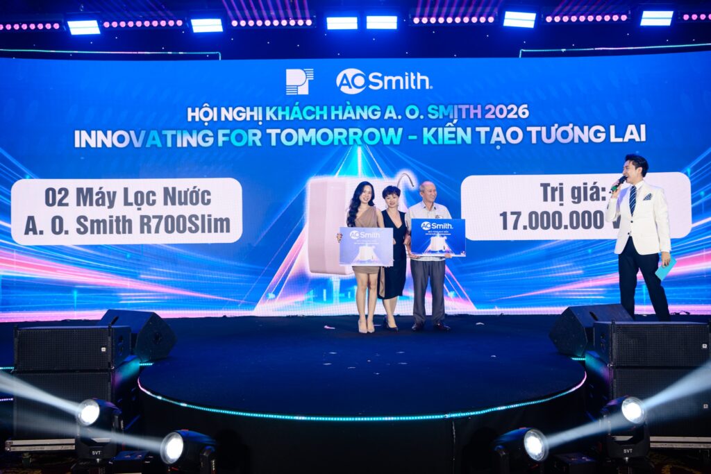 Hội nghị khách hàng AO Smith 2026 Hội Nghị Khách Hàng Ao Smith 2026