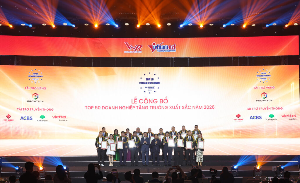 Lễ công bố Top 500 Doanh nghiệp tăng trưởng nhanh nhất Việt Nam năm 2026 Lễ Công Bố Top 500 Doanh Nghiệp Tăng Trưởng Nhanh Nhất Việt Nam Năm 2026