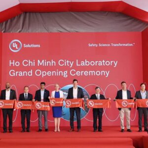 Nghi Thức Cắt Băng Khai Trương Cơ Sở Thử Nghiệm Mở Rộng Ul Solutions Việt Nam Của Ban Lãnh Đạo Và Đại Biểu